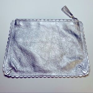 VIVRE ALLEGRA Italian Leather Cosmetic Bag